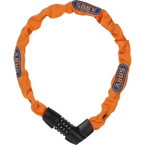 ABUS Tresor 1385 75 láncos lakat számzárral neon narancs  6mm 