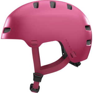 Abus XOXO mono red matt pink 51-55cm