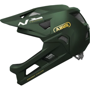 ABUS Youdrop FF moss green gyerek fullface bukósisak 50-55 cm