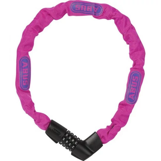 ABUS Tresor 1385 75 láncos lakat számzárral neon pink  6mm 