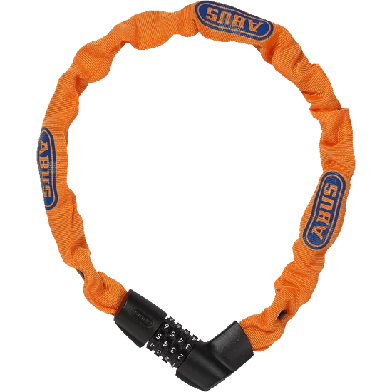 ABUS Tresor 1385 75 láncos lakat számzárral neon narancs  6mm 