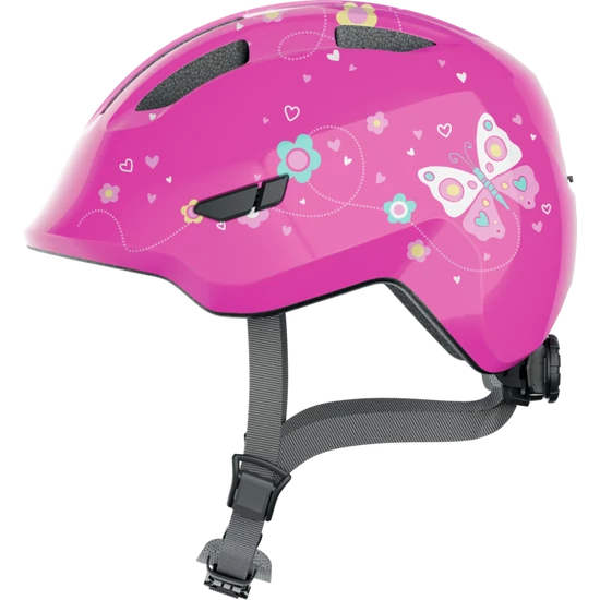 ABUS Smiley 3 0 pink butterfly bukósisak 45-50 cm
