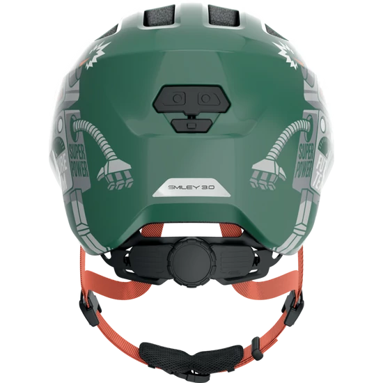 ABUS Smiley 3.0 green robot bukósisak, 50-55 cm