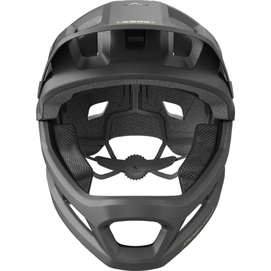ABUS Youdrop FF salvia green gyerek fullface bukósisak, 48-55 cm