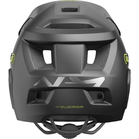 ABUS Youdrop FF salvia green gyerek fullface bukósisak, 48-55 cm