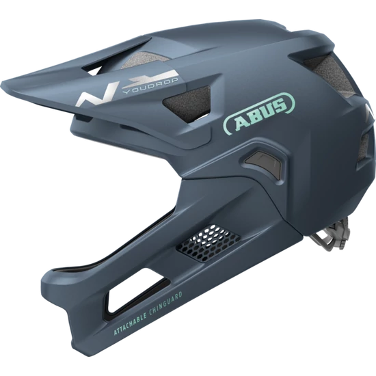 ABUS Youdrop FF midnight blue gyerek fullface bukósisak 50-55 cm