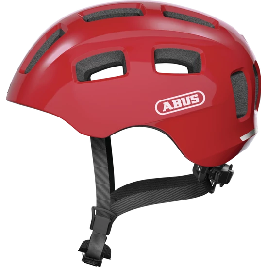 ABUS Youn-I 2 0 LED blaze red bukósisak 52-57 cm