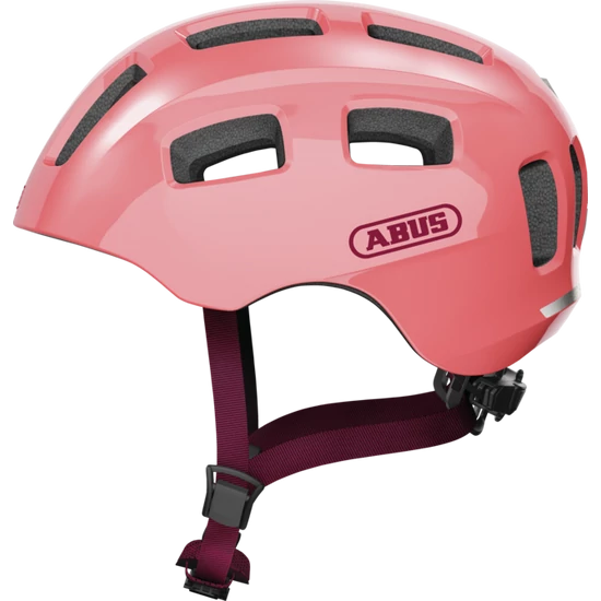 ABUS Youn-I 2 0 LED living coral bukósisak 52-57 cm