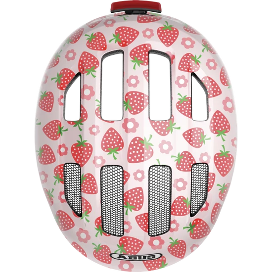 ABUS Smiley 3.0 LED rose strawberry bukósisak, 50-55 cm