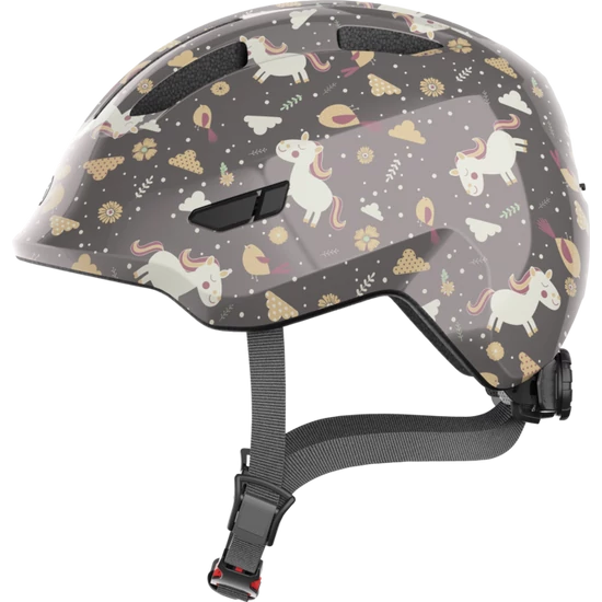 ABUS Smiley 3 0 grey horse bukósisak 50-55 cm