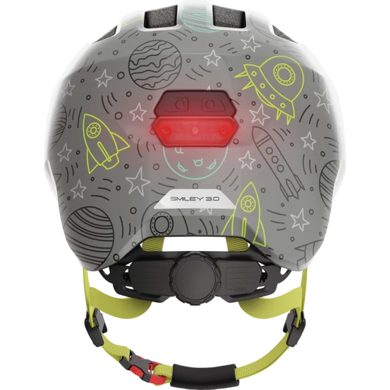 ABUS Smiley 3.0 LED grey space bukósisak, 50-55 cm