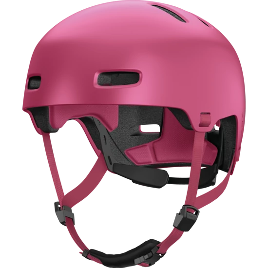 Abus XOXO mono red, matt pink 51-55cm