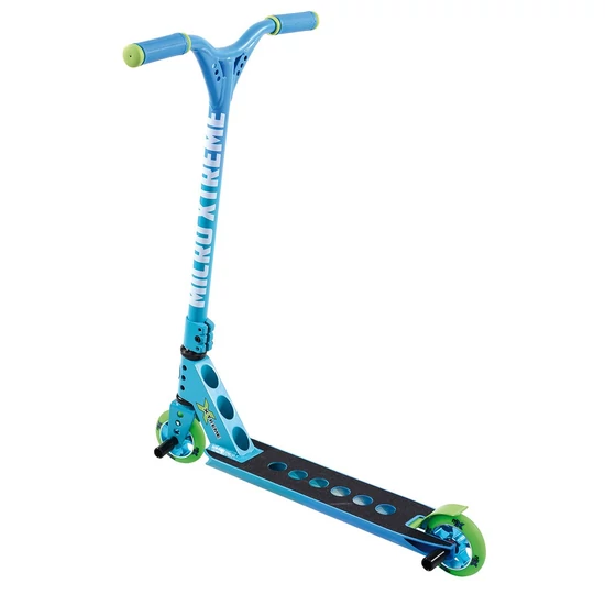 Micro mX trixx 2.0 Rainbow Blue extrém roller BEMUTATÓ DARAB