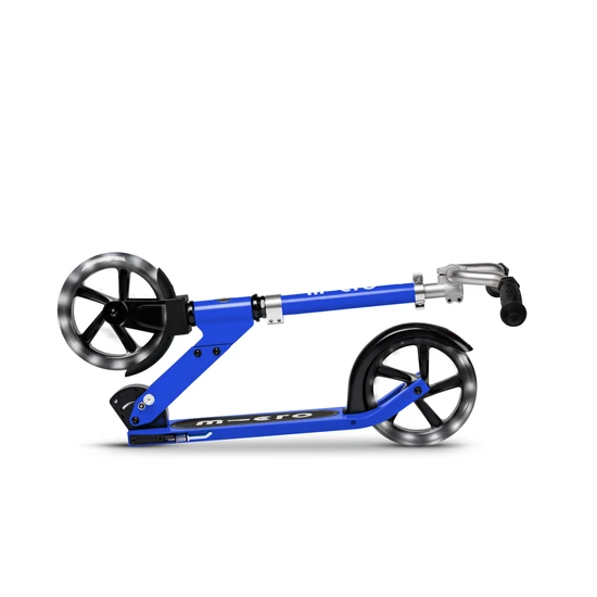 Micro Cruiser LED roller 200 mm kerekekkel, kék