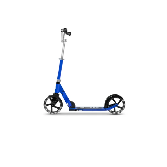 Micro Cruiser LED roller 200 mm kerekekkel, kék