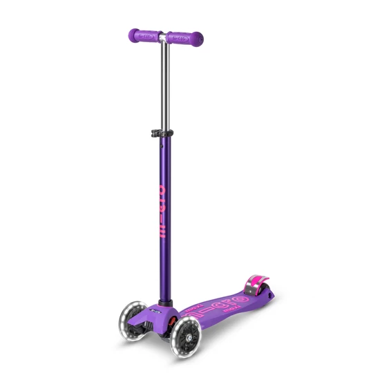 Maxi Micro Deluxe LED roller lila