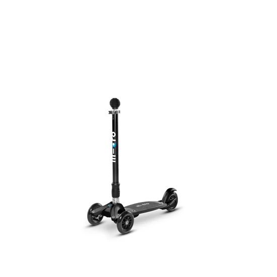 Micro Kickboard Compact Interchangeable roller, fekete