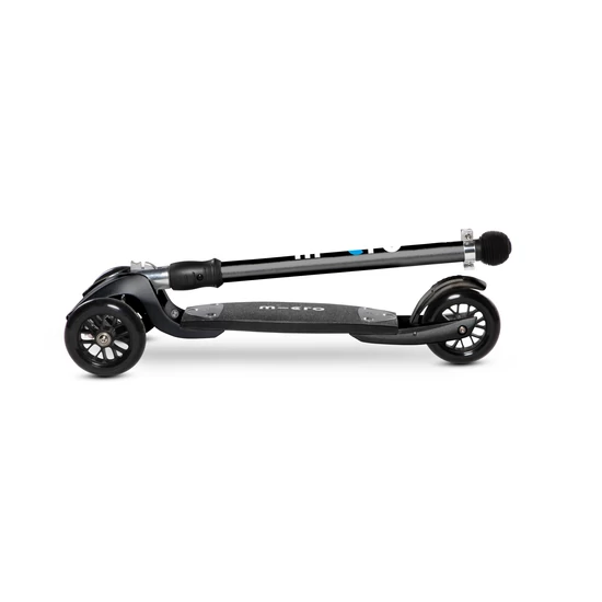 Micro Kickboard Compact Interchangeable roller, fekete