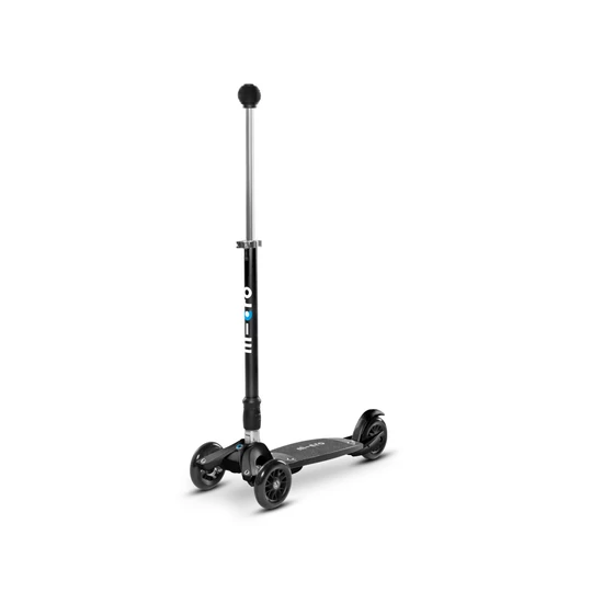 Micro Kickboard Compact Interchangeable roller, fekete