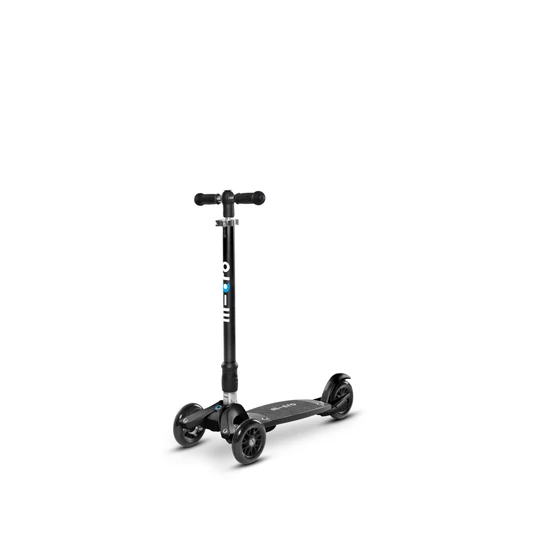Micro Kickboard Compact Interchangeable roller, fekete