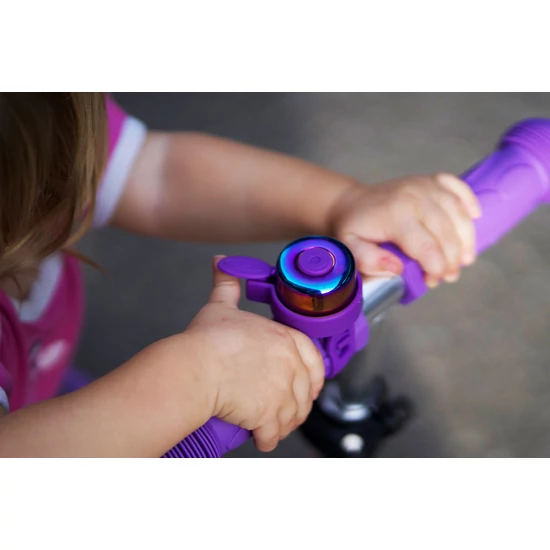 Micro roller csengő, lila neochrome