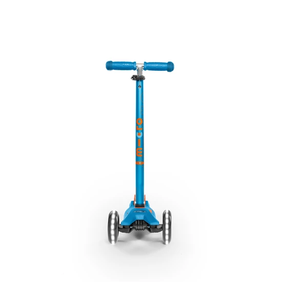 Maxi Micro Deluxe LED roller, karibkék-narancs