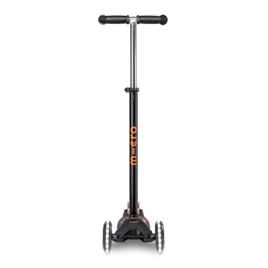 Maxi Micro Deluxe LED roller, fekete-narancs