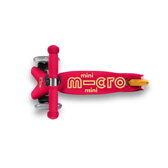 Mini Micro Deluxe roller, bíborvörös-neonnarancs
