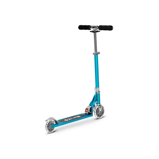 Micro Sprite LED világító kerekű roller, óceánkék