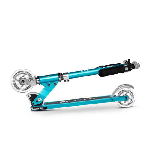 Micro Sprite LED világító kerekű roller, óceánkék