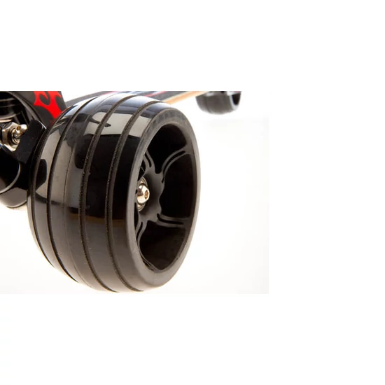 Micro kerék 120mm széles fekete