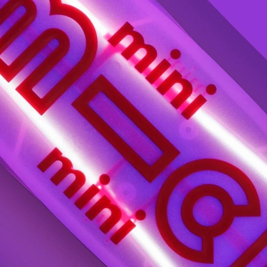 Mini Micro Deluxe Glow LED plus, frosty pink