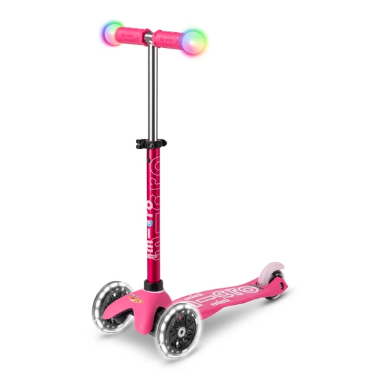 Mini Micro Deluxe Magic LED roller pink