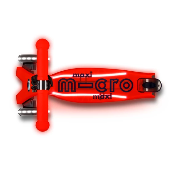 Maxi Micro Deluxe Glow LED Plus, aura piros