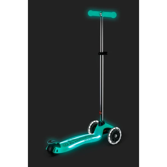 Maxi Micro Deluxe Glow LED Plus, jelly green