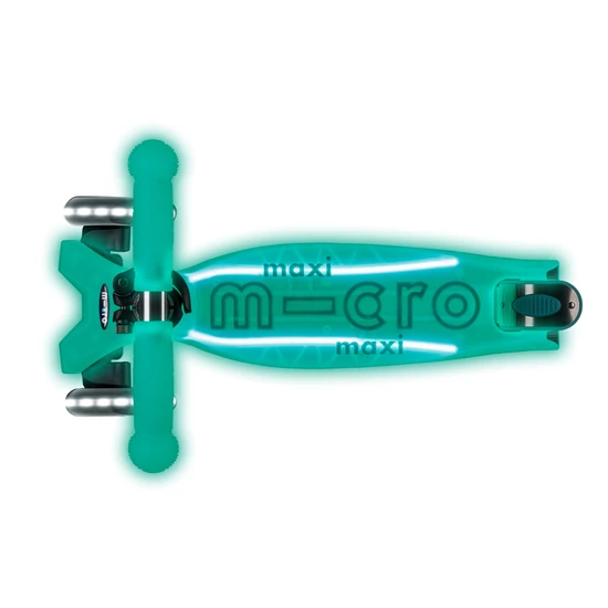 Maxi Micro Deluxe Glow LED Plus, jelly green