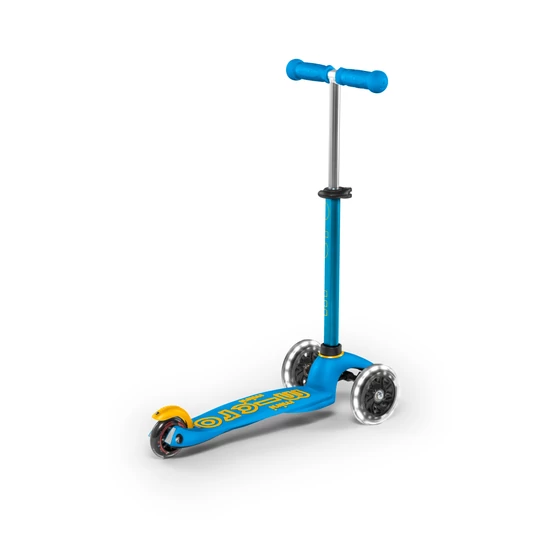 3 kerekű LED roller, óceánkék