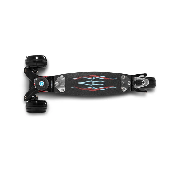 Micro Kickboard Monster Interchangeable roller, fekete
