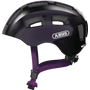 ABUS Youn-I 2 0 LED black violet bukósisak 52-57 cm