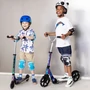 Micro Cruiser LED roller 200 mm kerekekkel, neochrome