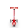 Mini Micro Deluxe LED roller világító kerékkel, piros