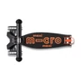 Maxi Micro Deluxe LED roller, fekete-narancs