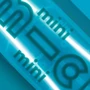 Mini Micro Deluxe Glow LED plus, glacier aqua