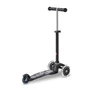 Mini Micro Deluxe ECO LED fekete roller vilagito kerekkel