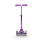 Mini Micro Deluxe LED gyerek roller világító kerékkel, lila