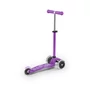 Mini Micro Deluxe LED gyerek roller világító kerékkel, lila